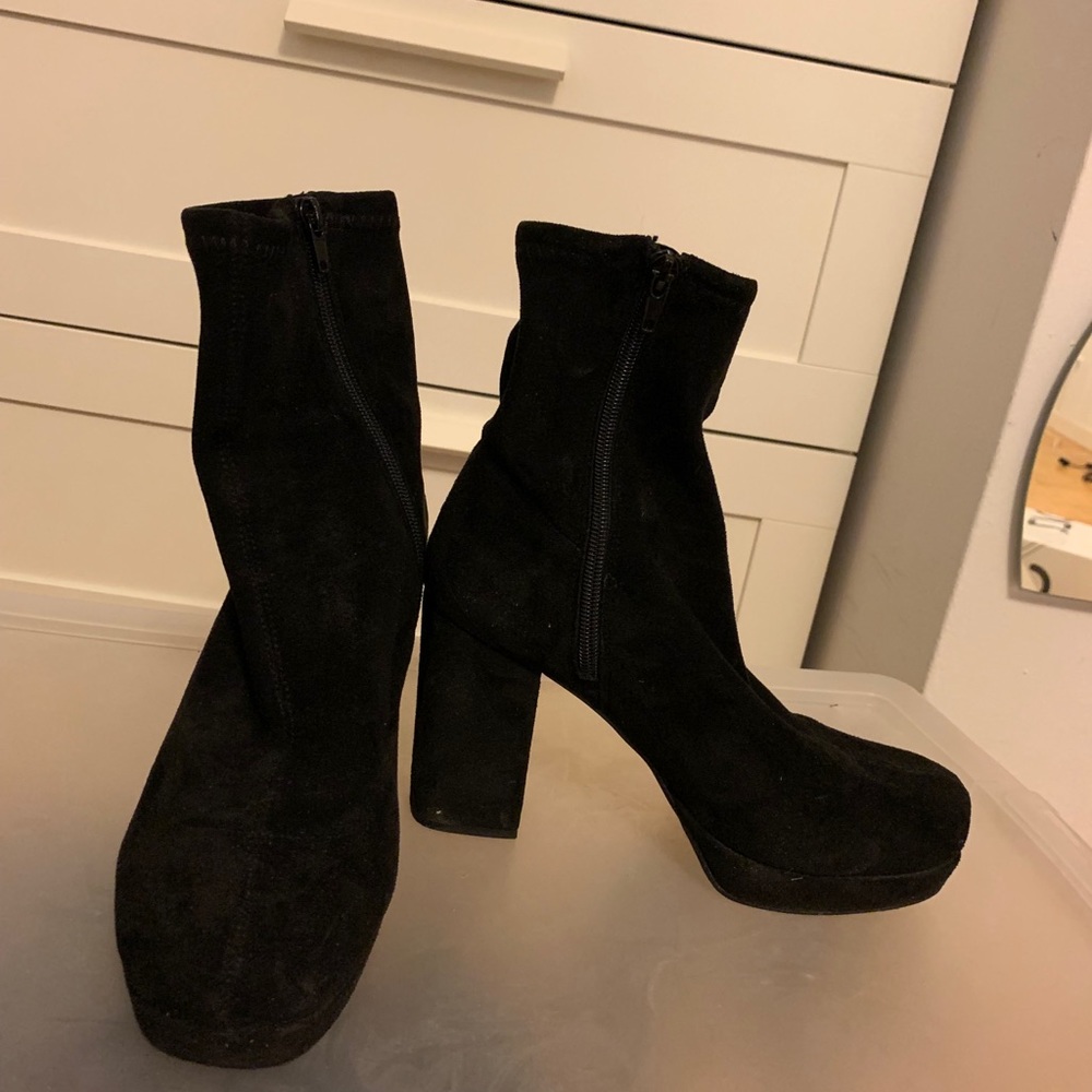 Suede Ankle Boots